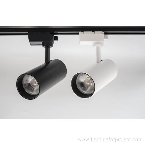 25W track rail lighting for clothing store